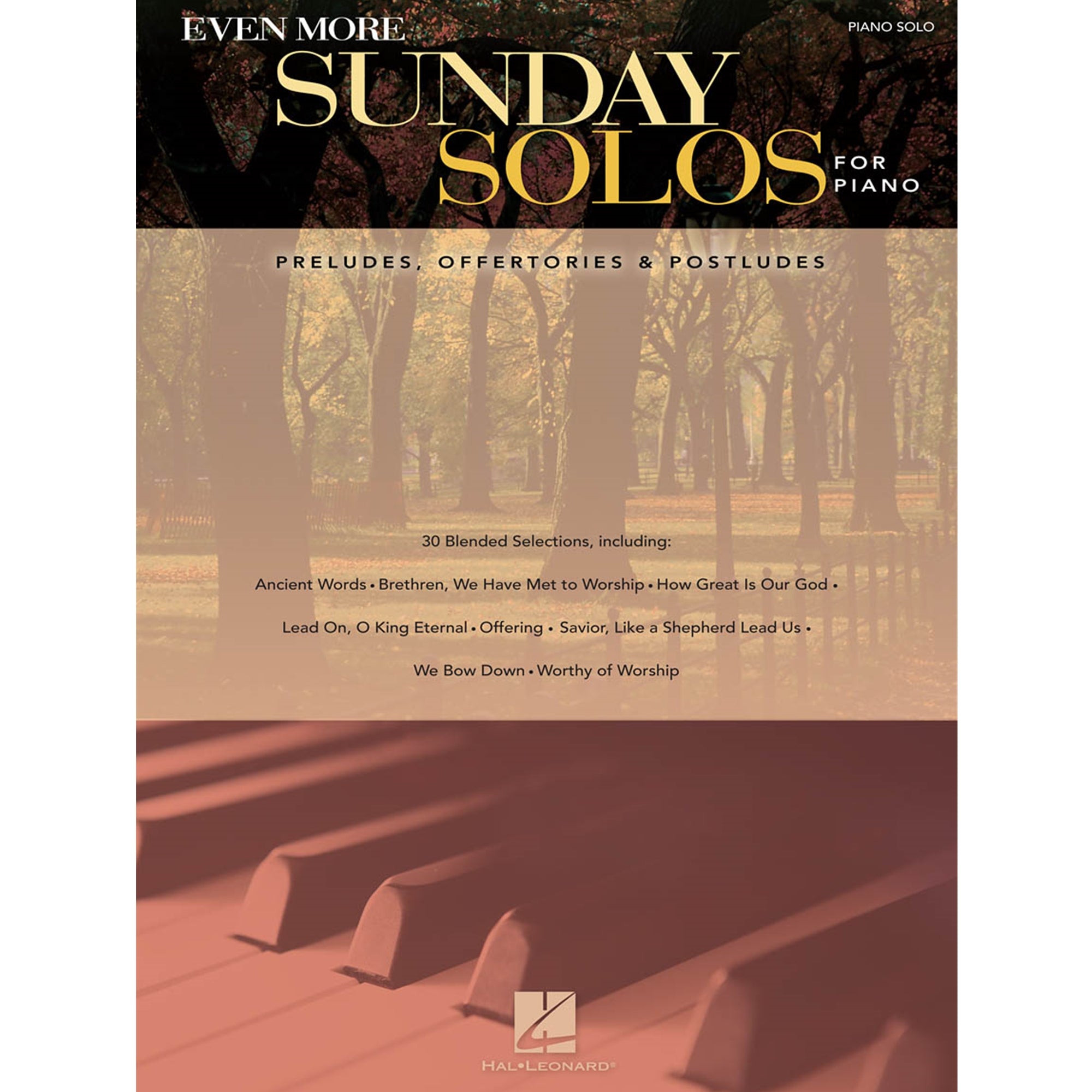 HAL LEONARD 312098 Even More Sunday Solos for Piano
