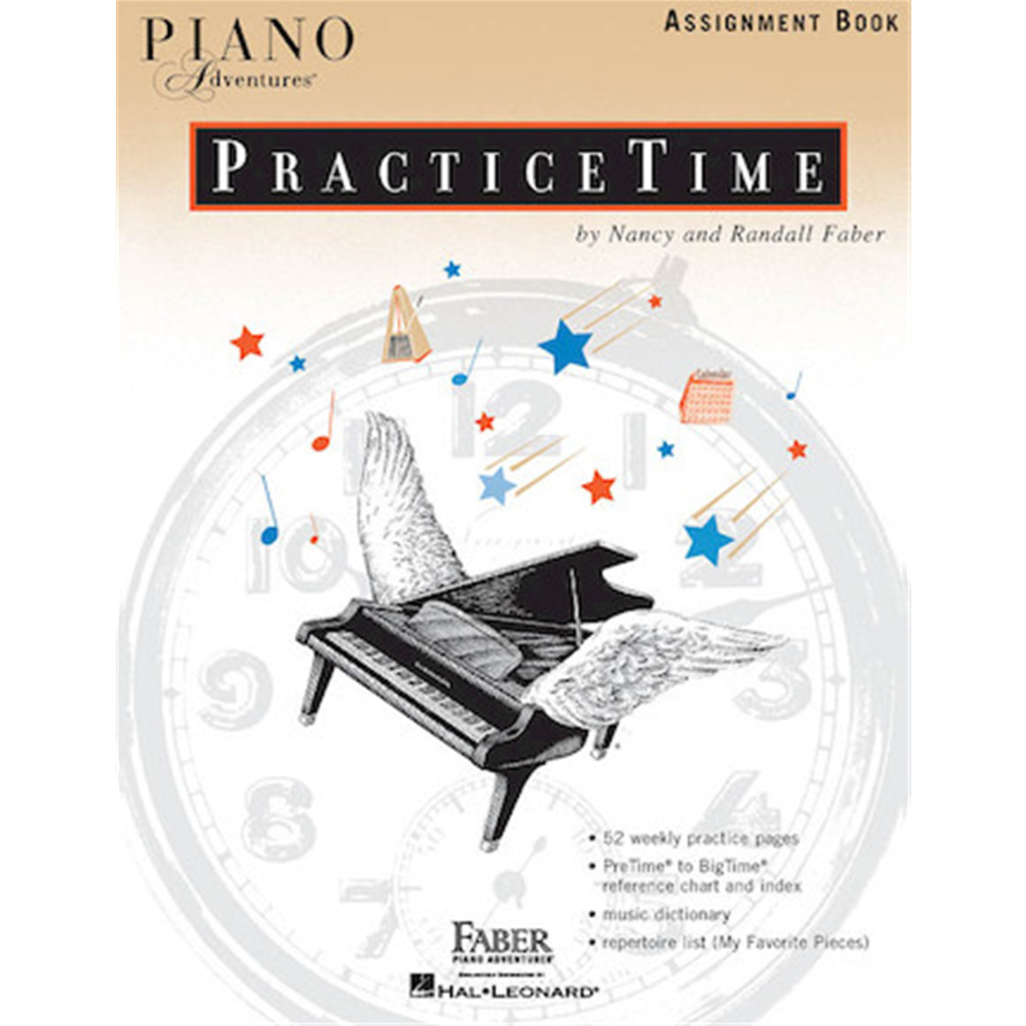 FJH PUBLISHER 420217 Piano Adventures PracticeTime Assignment Book