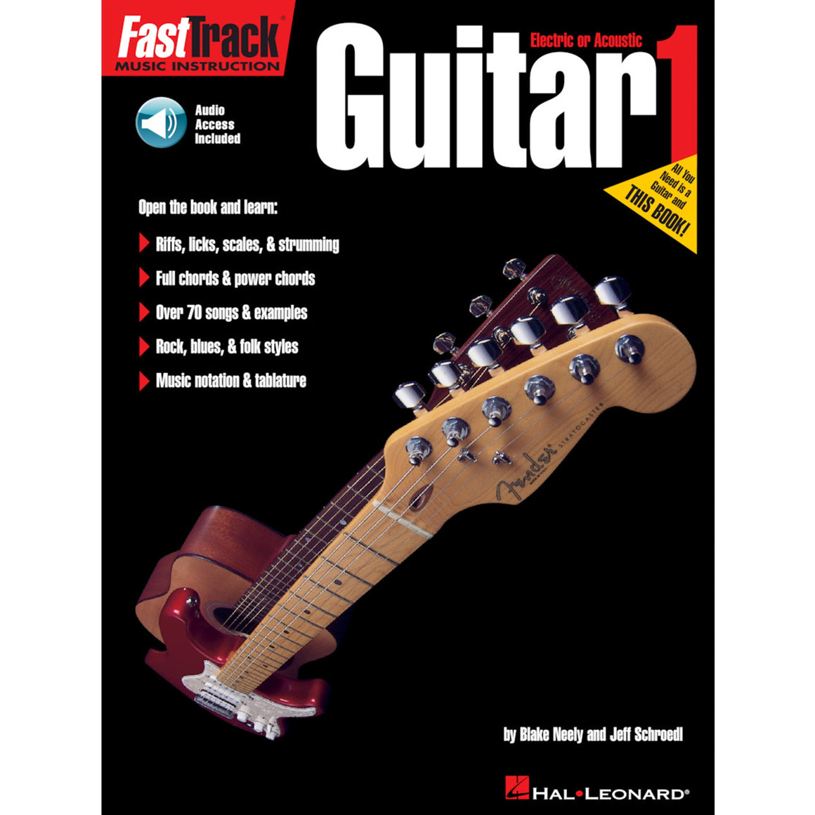 HAL LEONARD 696403 FastTrack Guitar Method Starter Pack