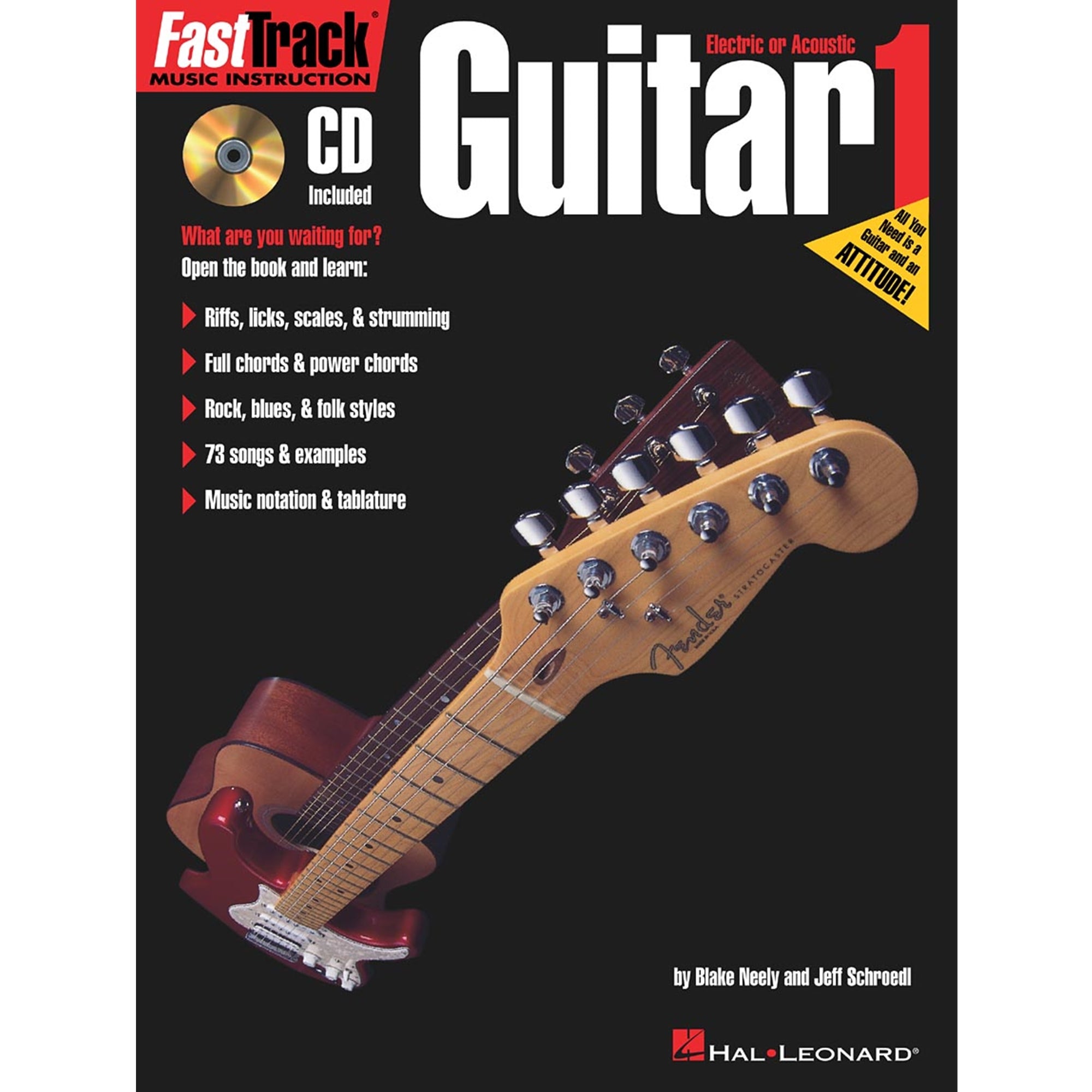 HAL LEONARD 697282 FastTrack Guitar Method - Book 1