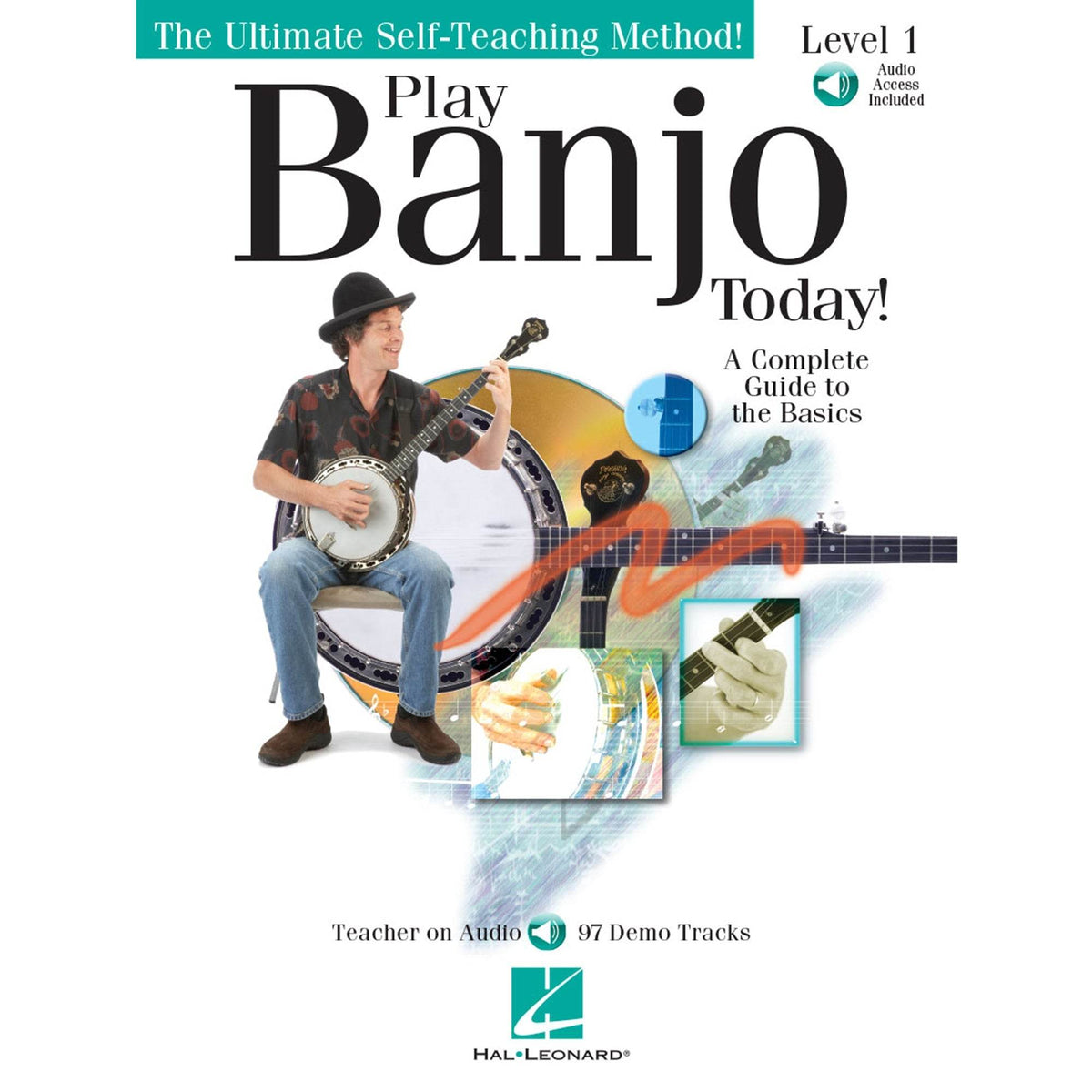 HAL LEONARD HL00699897 Play Banjo Today! Level One - Ray's Midbell Music