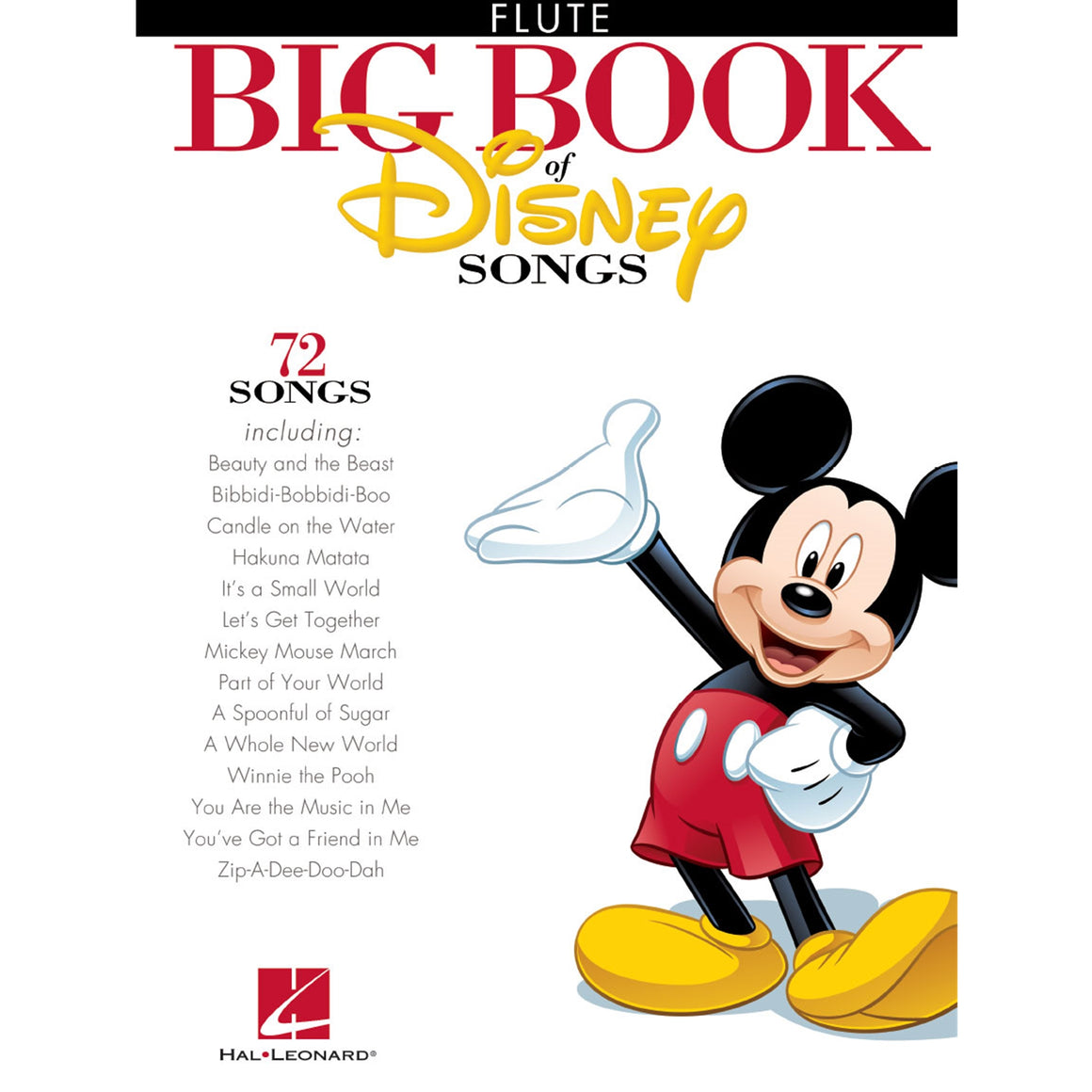 HAL LEONARD 842613 The Big Book of Disney Songs (Flute)