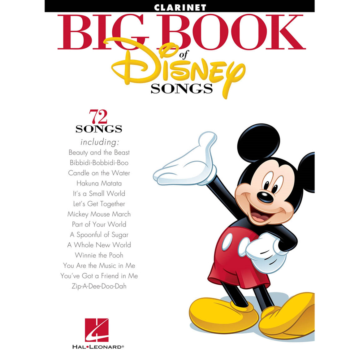 HAL LEONARD 842614 The Big Book of Disney Songs (Clarinet)