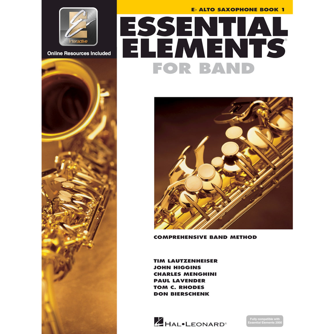 HAL LEONARD HL00862572 Essential Elements Alto Sax Bk 1