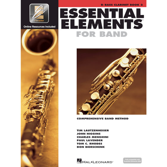 HAL LEONARD HL00862593 Essential Elements Bass Clarinet Bk 2