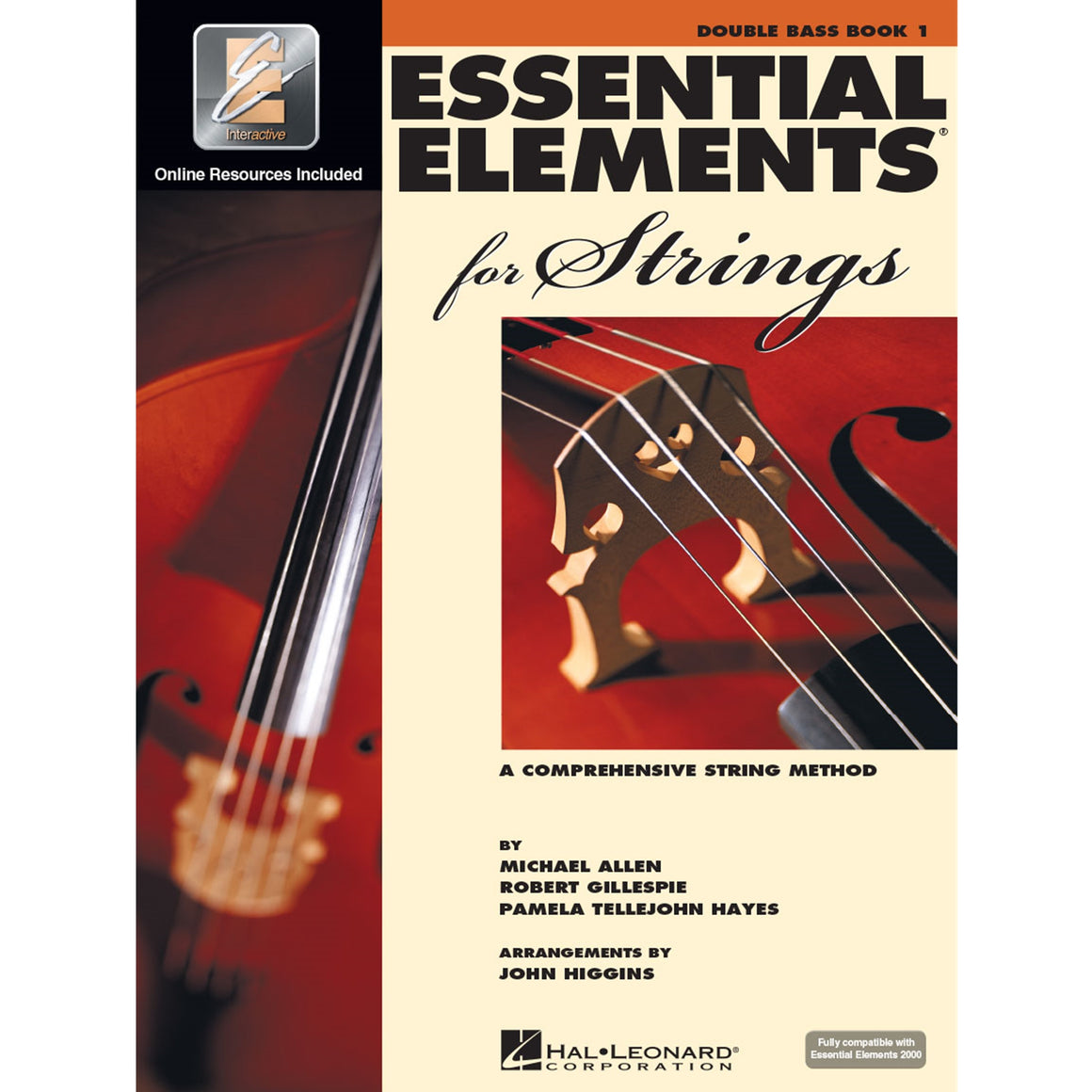 HAL LEONARD HL00868052 Essential Elements Double Bass Strings Book 1