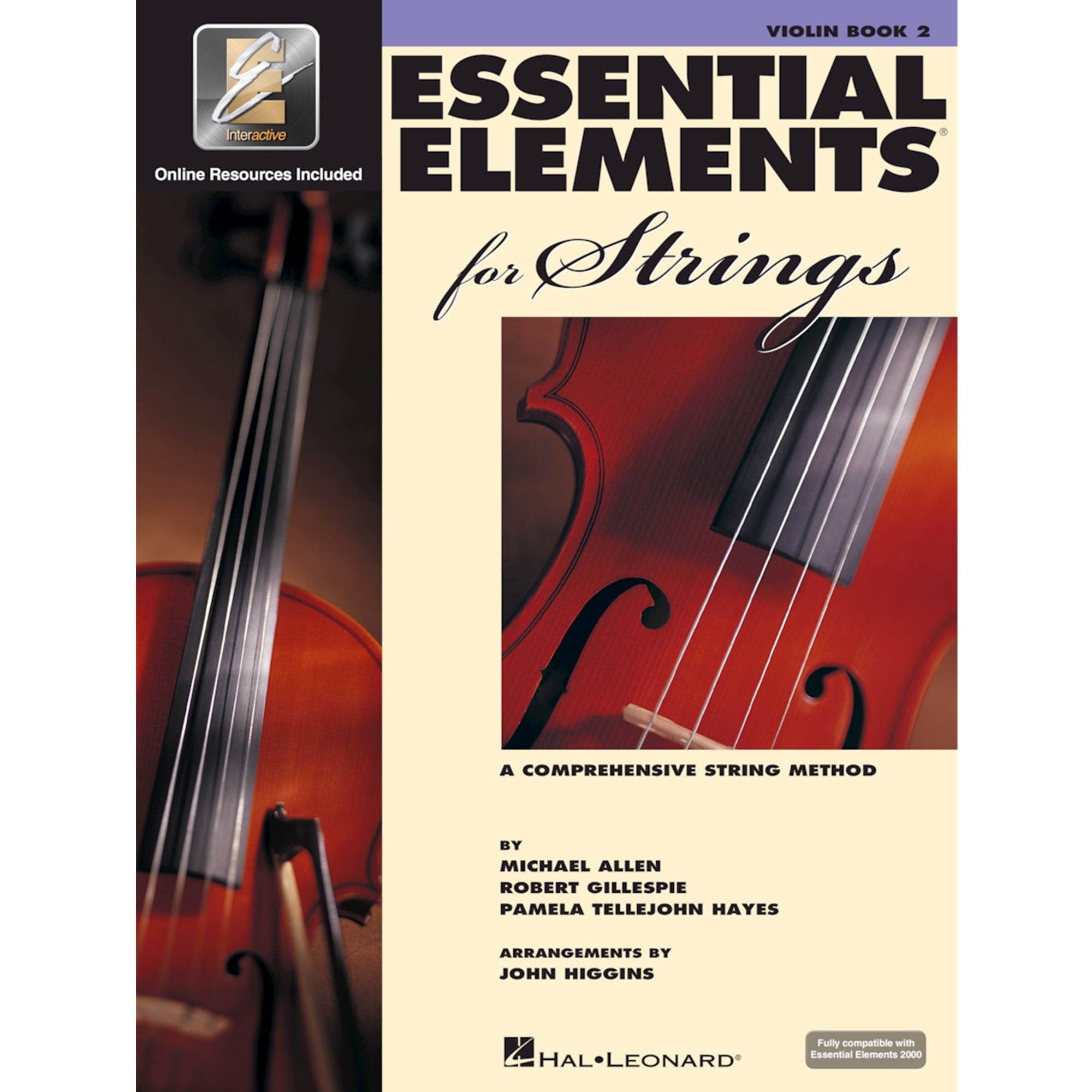 HAL LEONARD HL00868057 Essential Elements Violin Strings - Book 2