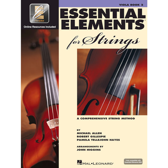 HAL LEONARD HL00868058 Essential Elements Viola Strings - Book 2