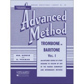 HAL LEONARD HL04470350 Rubank Advanced Method - Trombone or Baritone, Vol. 1 - Ray's Midbell Music