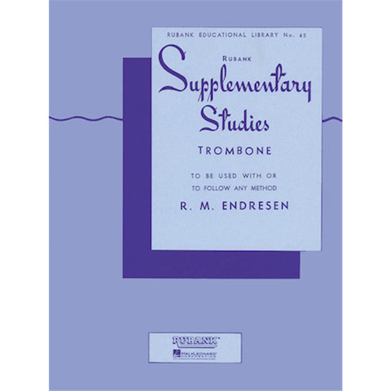 RUBANK 4470640 Supplementary Studies Trombone