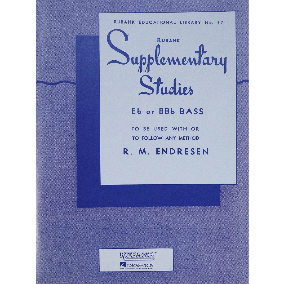 HAL LEONARD HL04470660 Supplementary Studies Bass/Tuba in C (B.C.) - Ray's Midbell Music