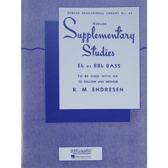 HAL LEONARD HL04470660 Supplementary Studies Bass/Tuba in C (B.C.)