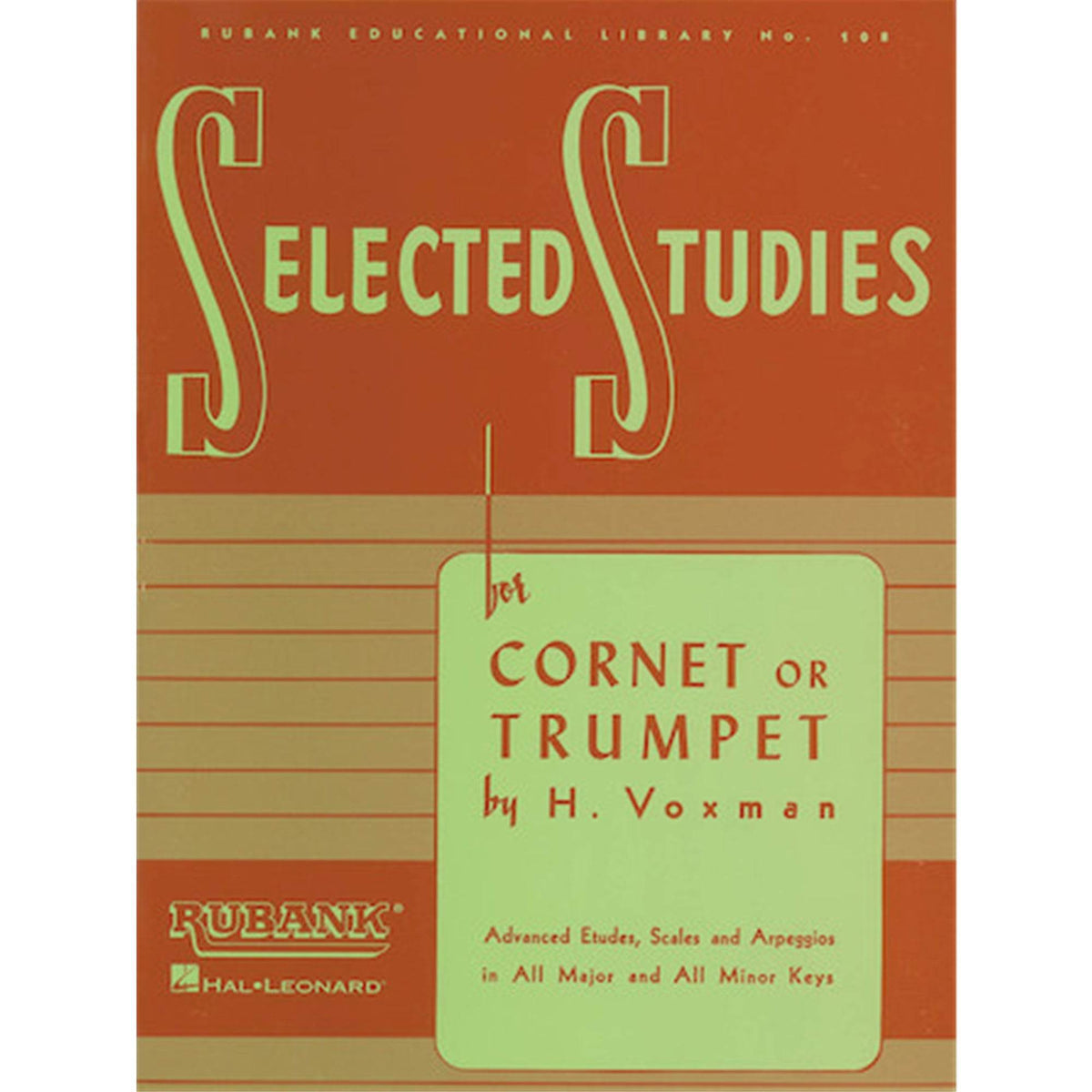 HAL LEONARD HL04470680 Selected Studies Cornet/Trumpet - Ray's Midbell Music