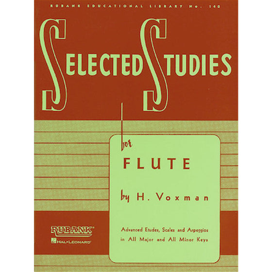 HAL LEONARD HL04470700 Selected Studies Flute