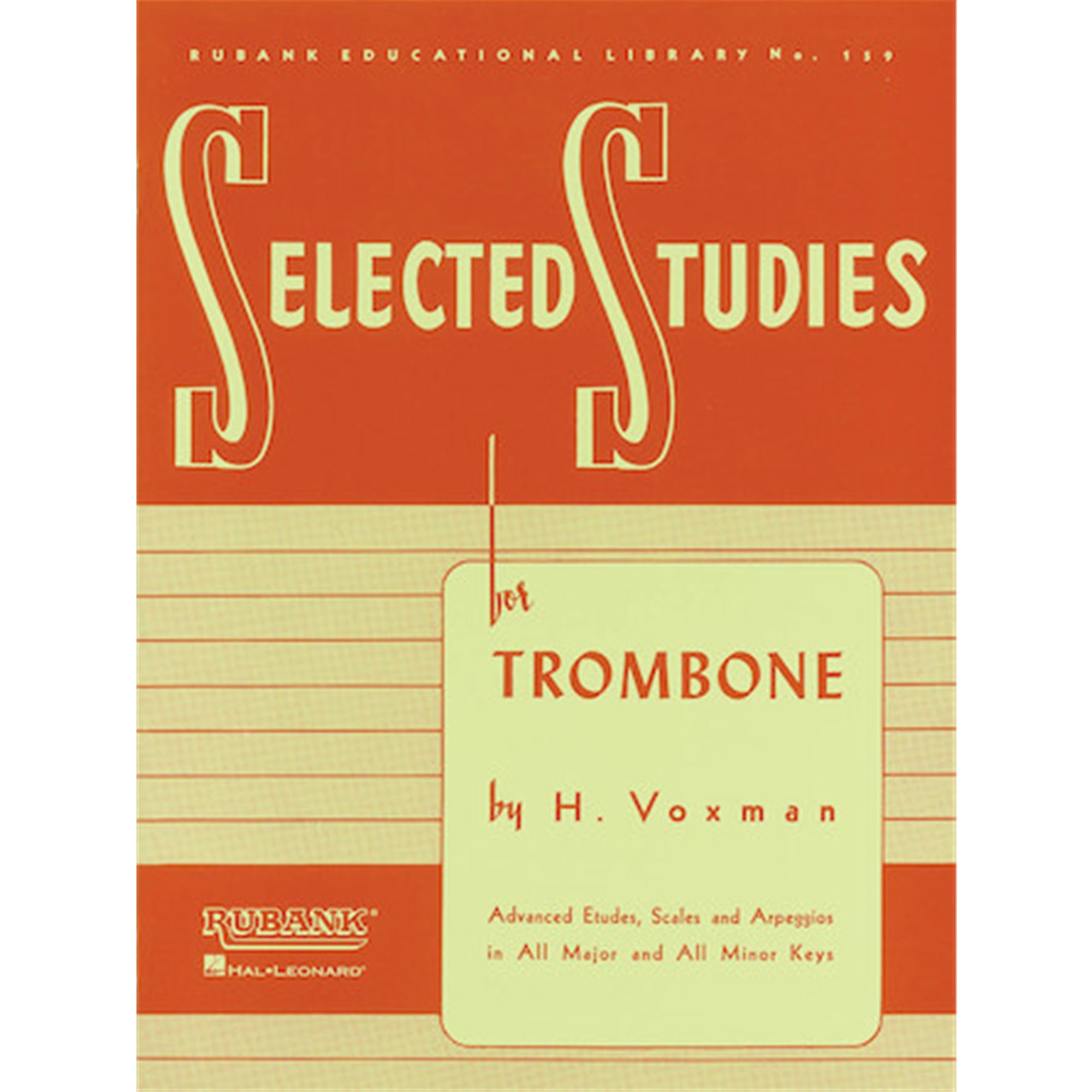 HAL LEONARD HL04470720 Selected Studies Trombone