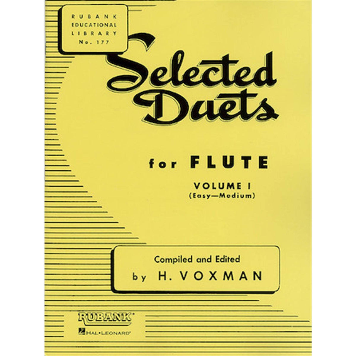 HAL LEONARD HL04470920 Selected Duets Flute Vol 1 - Ray's Midbell Music
