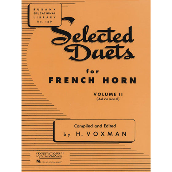 HAL LEONARD 4471010 Selected Duets French Horn Vol 2