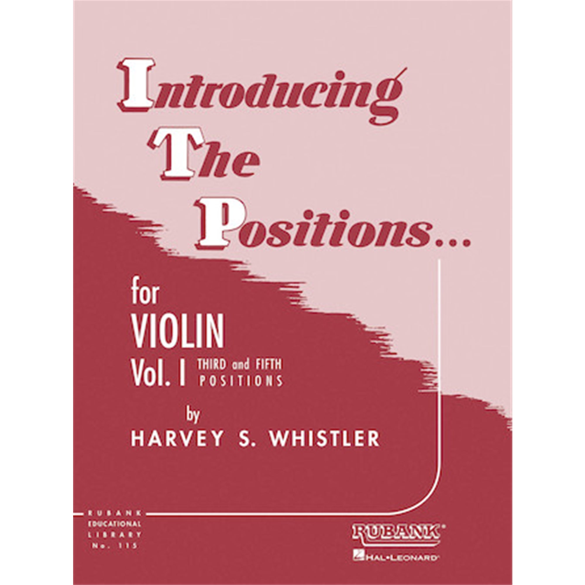 RUBANK 4472550 Introducing the Positions for Violin Vol. 1