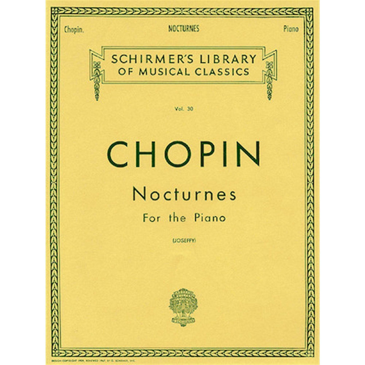 G.schirmer 50252200 Nocturnes - Ray's Midbell Music