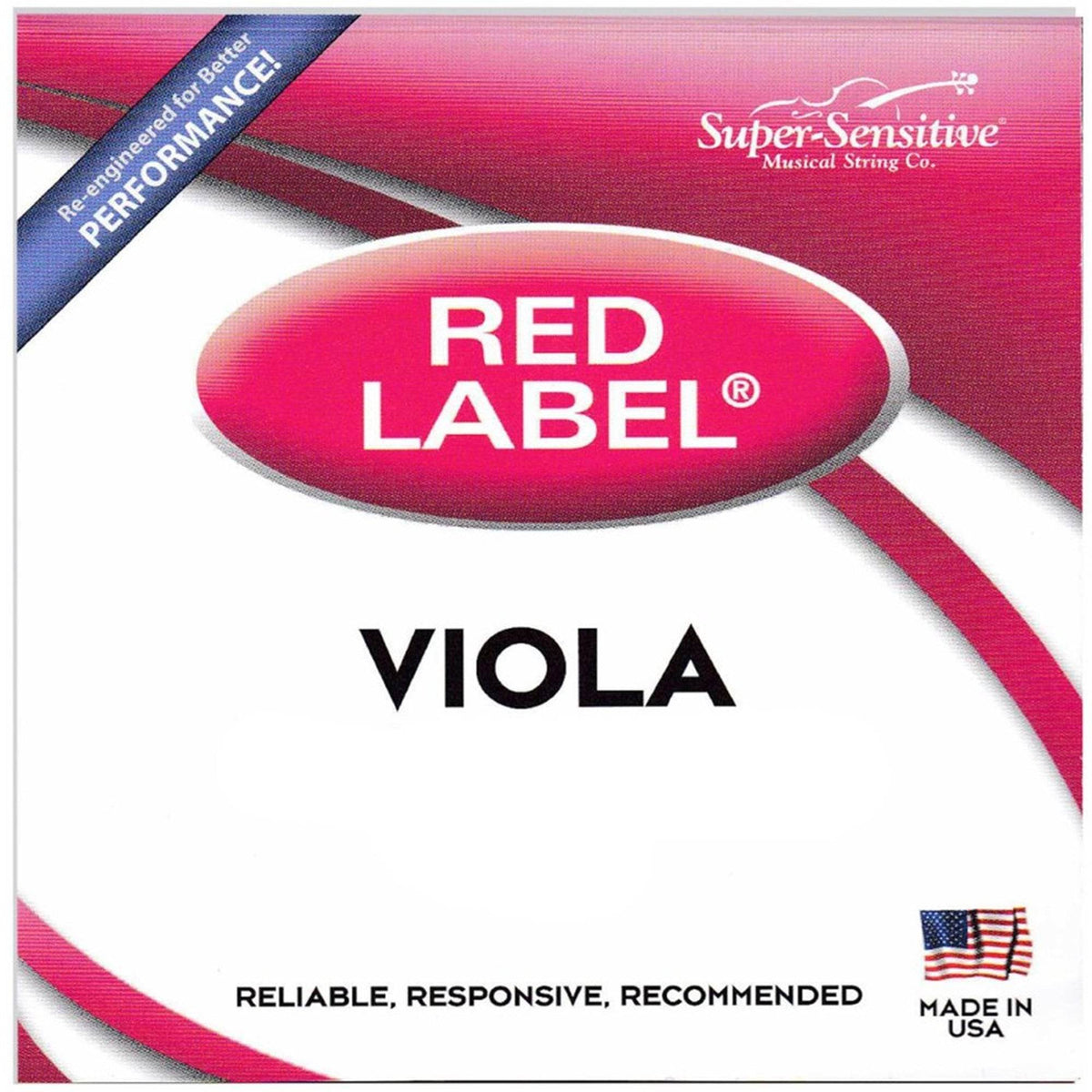 SUPER SENSITIVE SS4125 Viola D String Orch 3/4 - Ray's Midbell Music