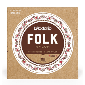 D'ADDARIO EJ33 Folk Classical Ball End Strings - Ray's Midbell Music
