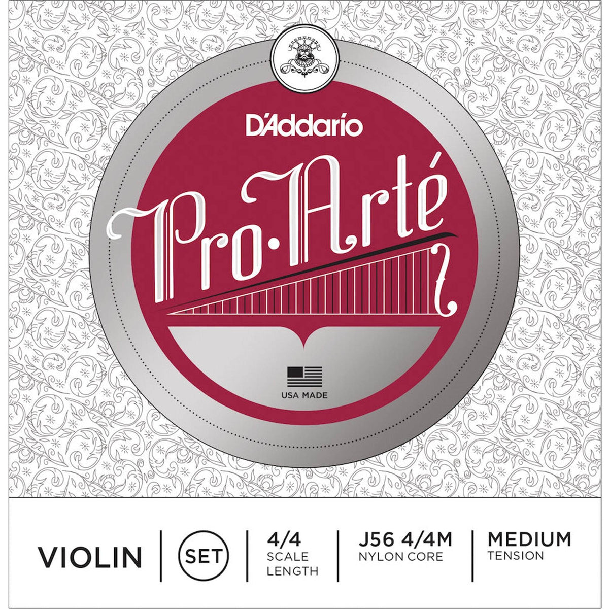 D'ADDARIO J56 Pro-Arte 4/4 Violin String Set - Ray's Midbell Music