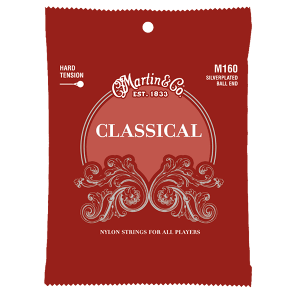 MARTIN M160 Silverplated Ball End Classical Guitar Strings - Ray's Midbell Music