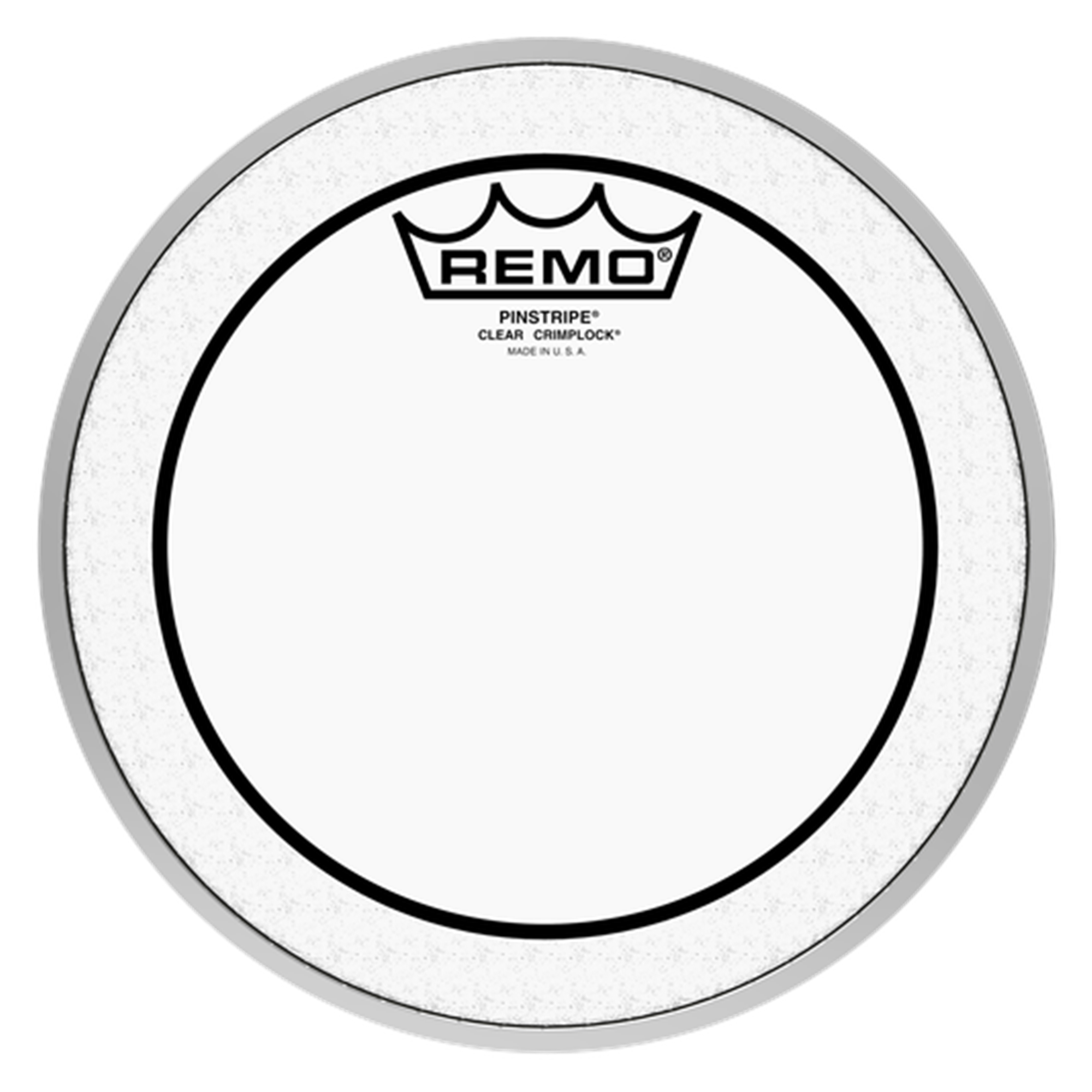 REMO PS0308MP 8" Clear Pinstripe Marching Head
