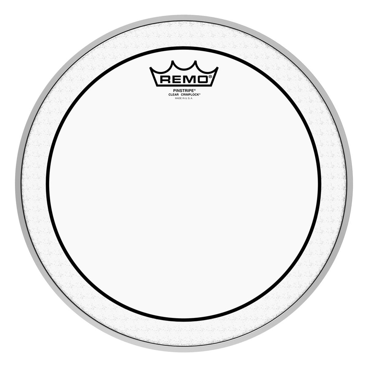 REMO PS0312MP 12" Clear Pinstripe Marching Head
