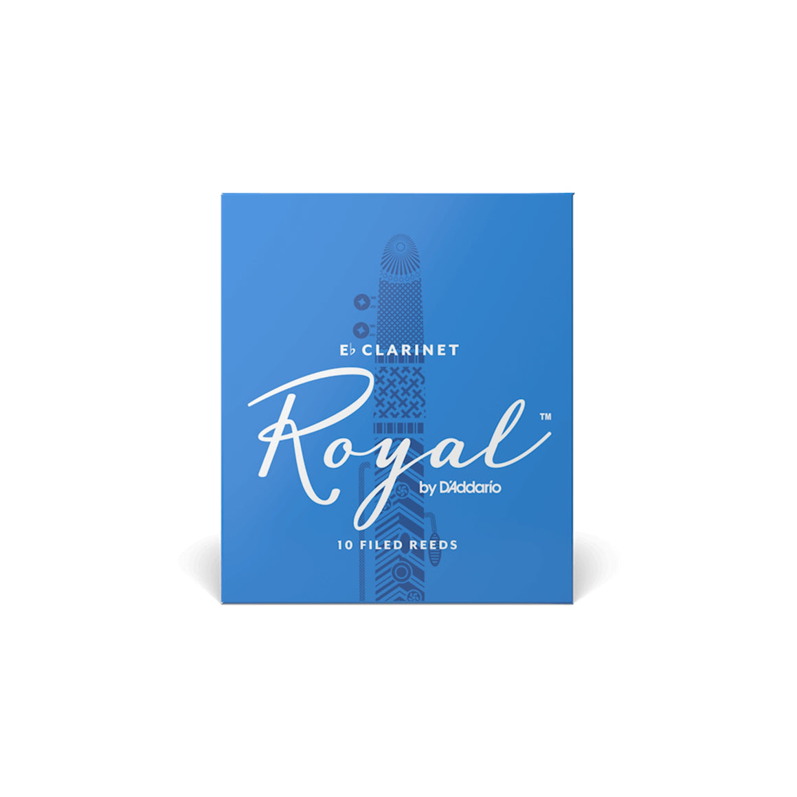 RICO ROYAL RBB1025 #2.5 Eb Clarinet Reeds, Box of 10