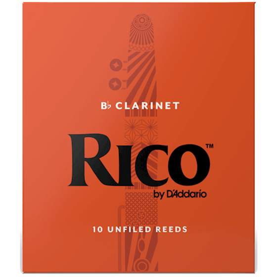RICO RCA1020 #2 Clarinet Reeds, Box of 10