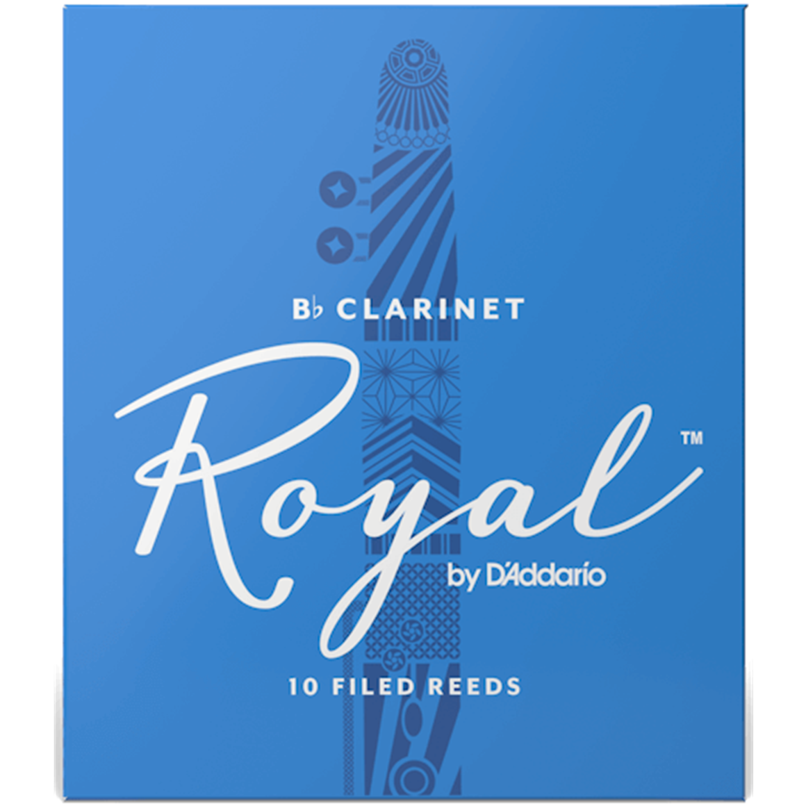 RICO ROYAL RCB1020 #2 Clarinet Reeds, Box of 10