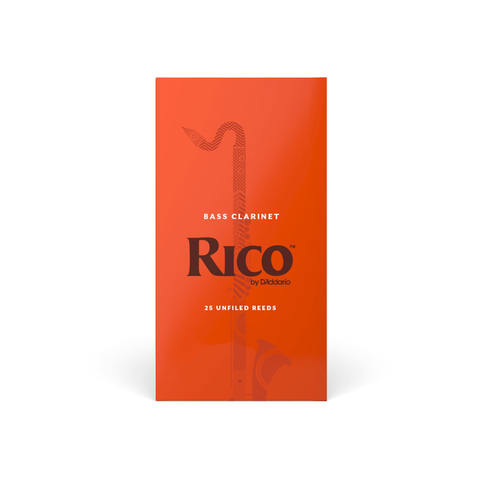 RICO REA2525 #2.5 Bass Clarinet Reeds, Box of 25