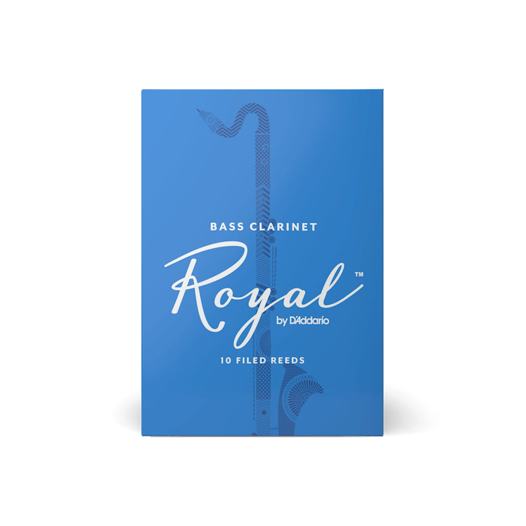 RICO ROYAL REB1020 #2 Bass Clarinet Reeds, Box of 10