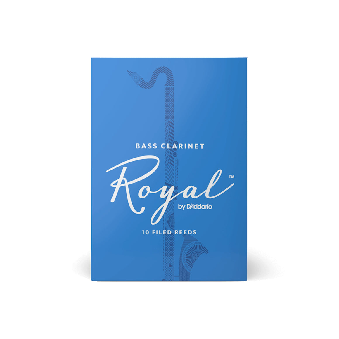 RICO ROYAL REB1025 #2.5 Bass Clarinet Reeds, Box of 10