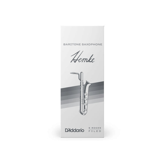 HEMKE RHKP5BSX25 #2.5 Bari Sax Reeds, Box of 5