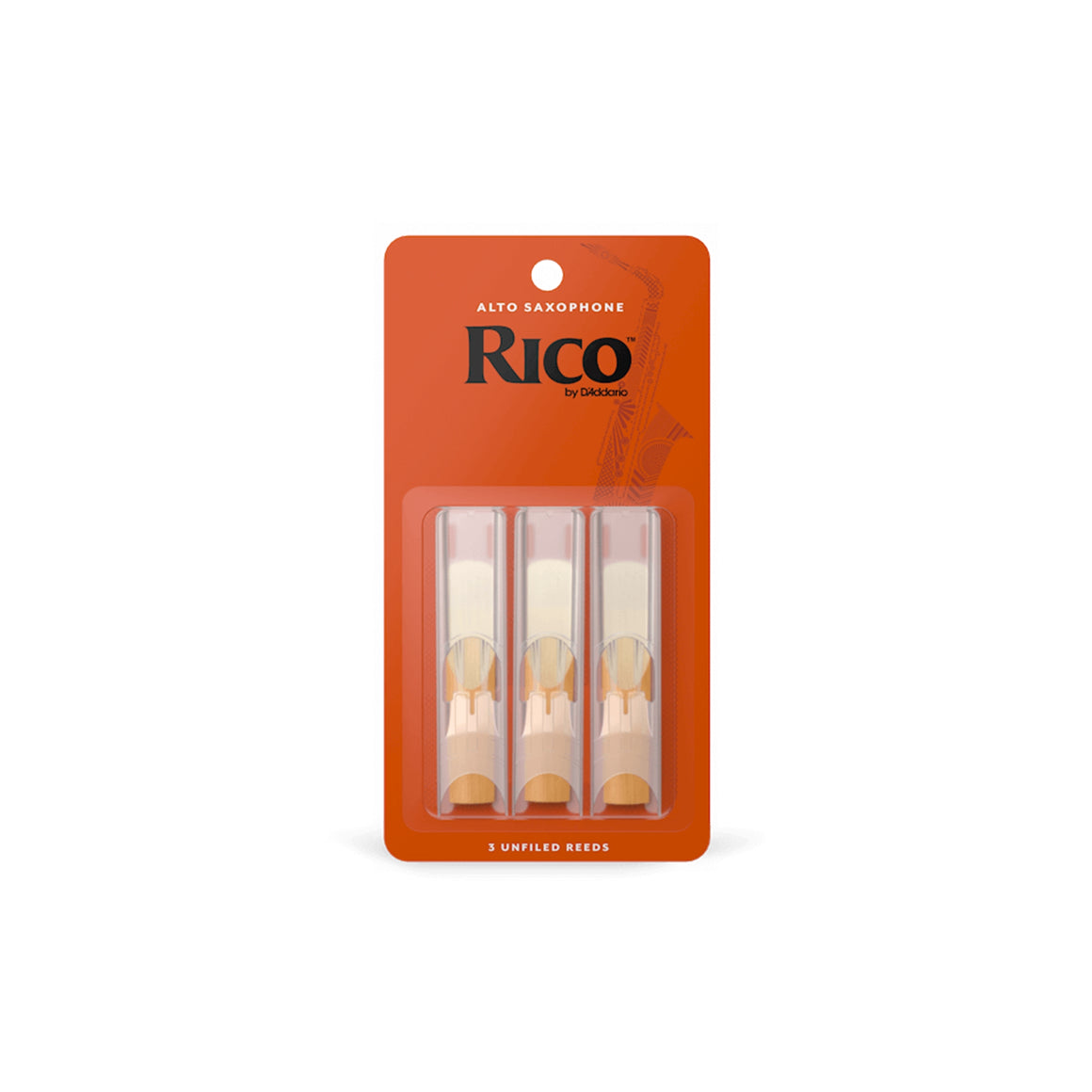 RICO RJA0320 #2 Alto Sax Reeds, 3 Pack