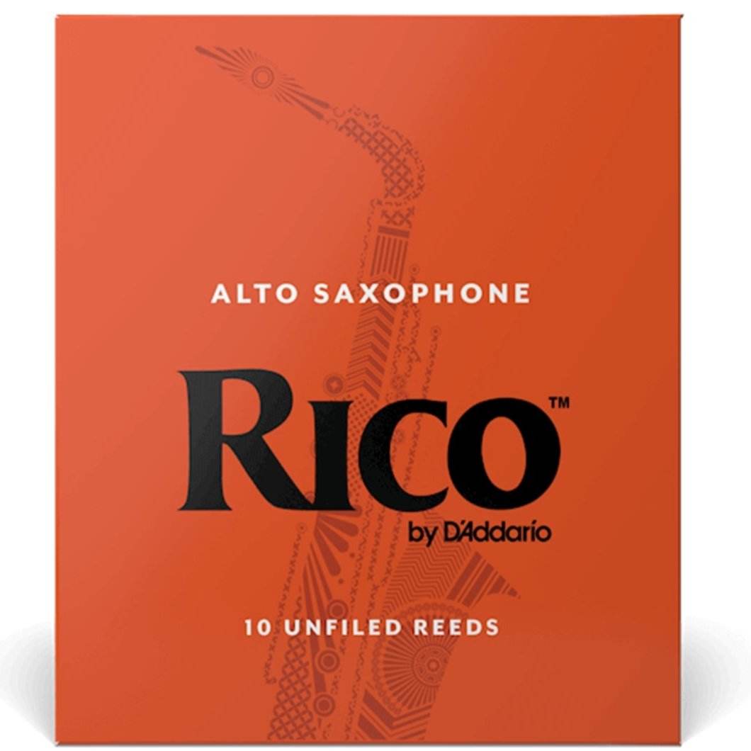 RICO RJA1020 #2 Alto Sax Reeds, Box of 10 - Ray's Midbell Music