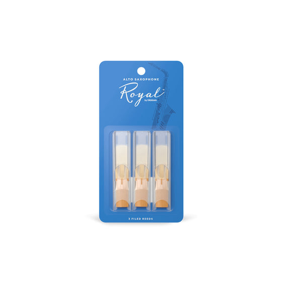 RICO ROYAL RJB0330 #3 Alto Sax Reeds, 3 Pack