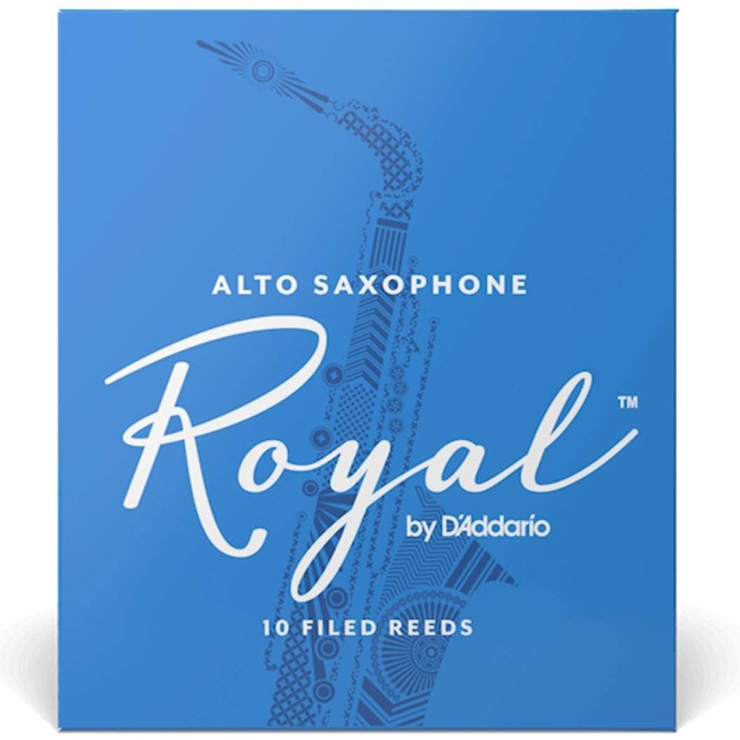 RICO ROYAL RJB1025 #2.5 Alto Sax Reeds, Box of 10 - Ray's Midbell Music