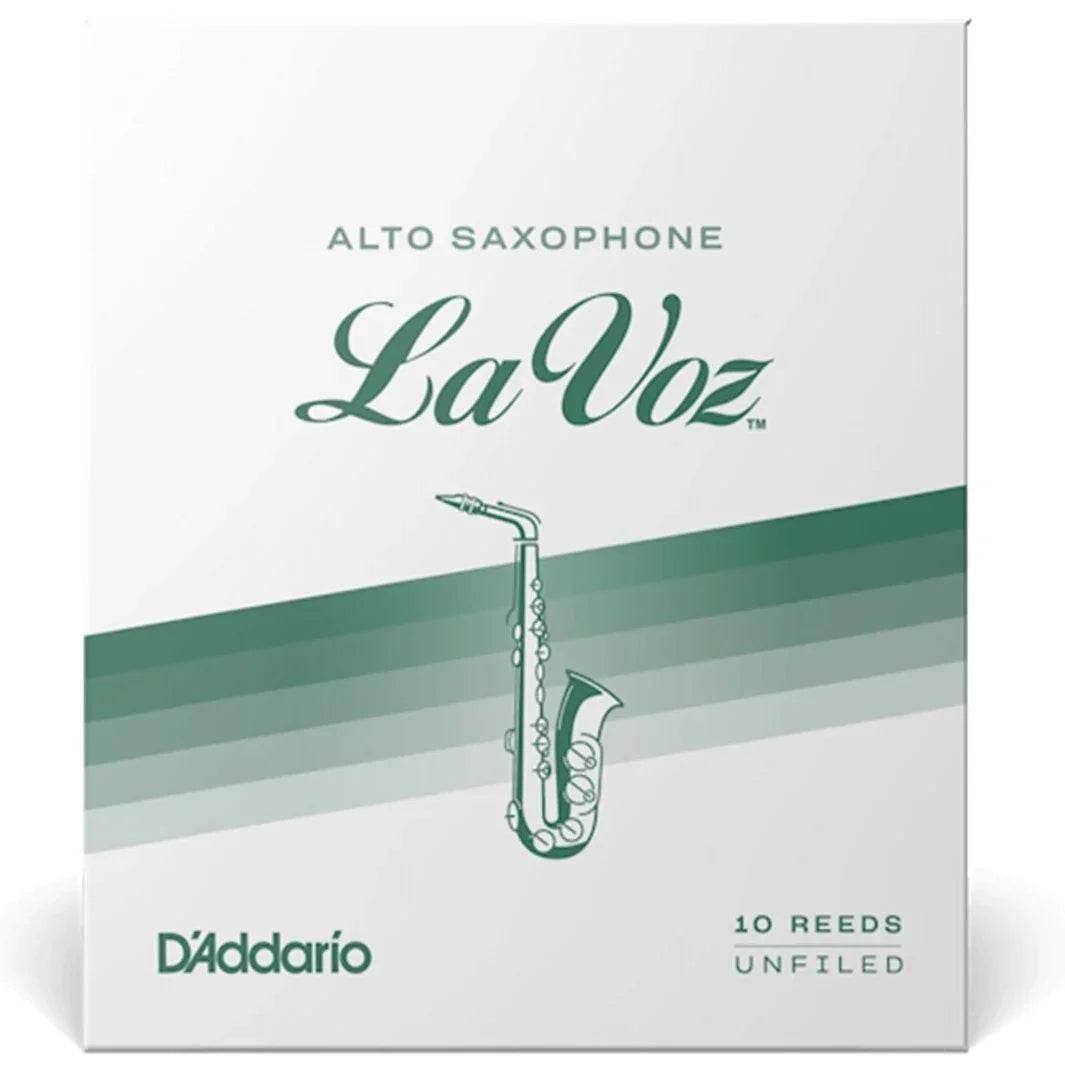 LA VOZ RJC10HD Hard Alto Sax Reeds, Box of 10 - Ray's Midbell Music