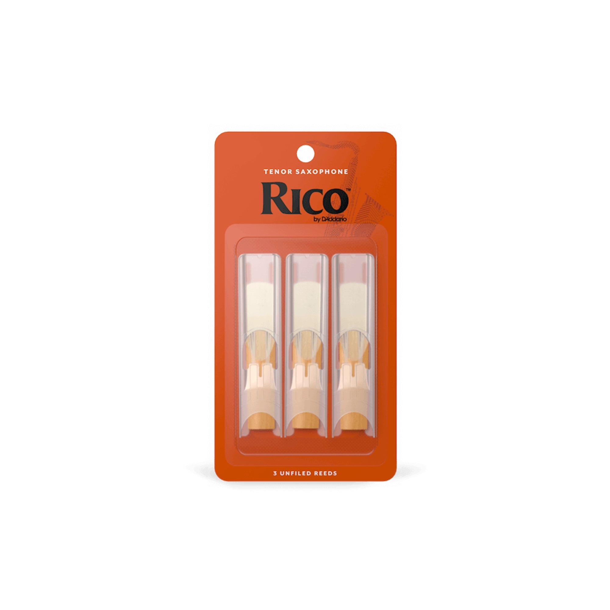 RICO RKA0325 #2.5 Tenor Sax Reeds, 3 Pack