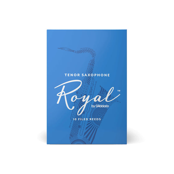 RICO ROYAL RKB1025 #2.5 Tenor Sax Reeds, Box of 10