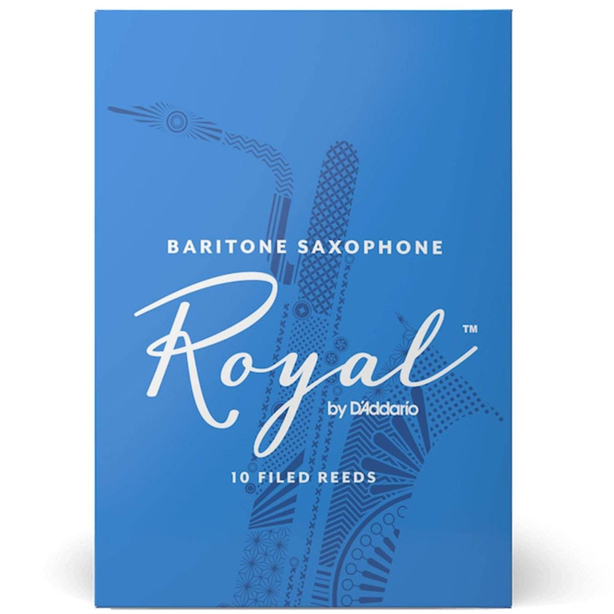 RICO ROYAL RLB1025 #2.5 Bari Sax Reeds, Box of 10 - Ray's Midbell Music