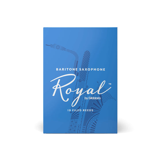 RICO ROYAL RLB1025 #2.5 Bari Sax Reeds, Box of 10