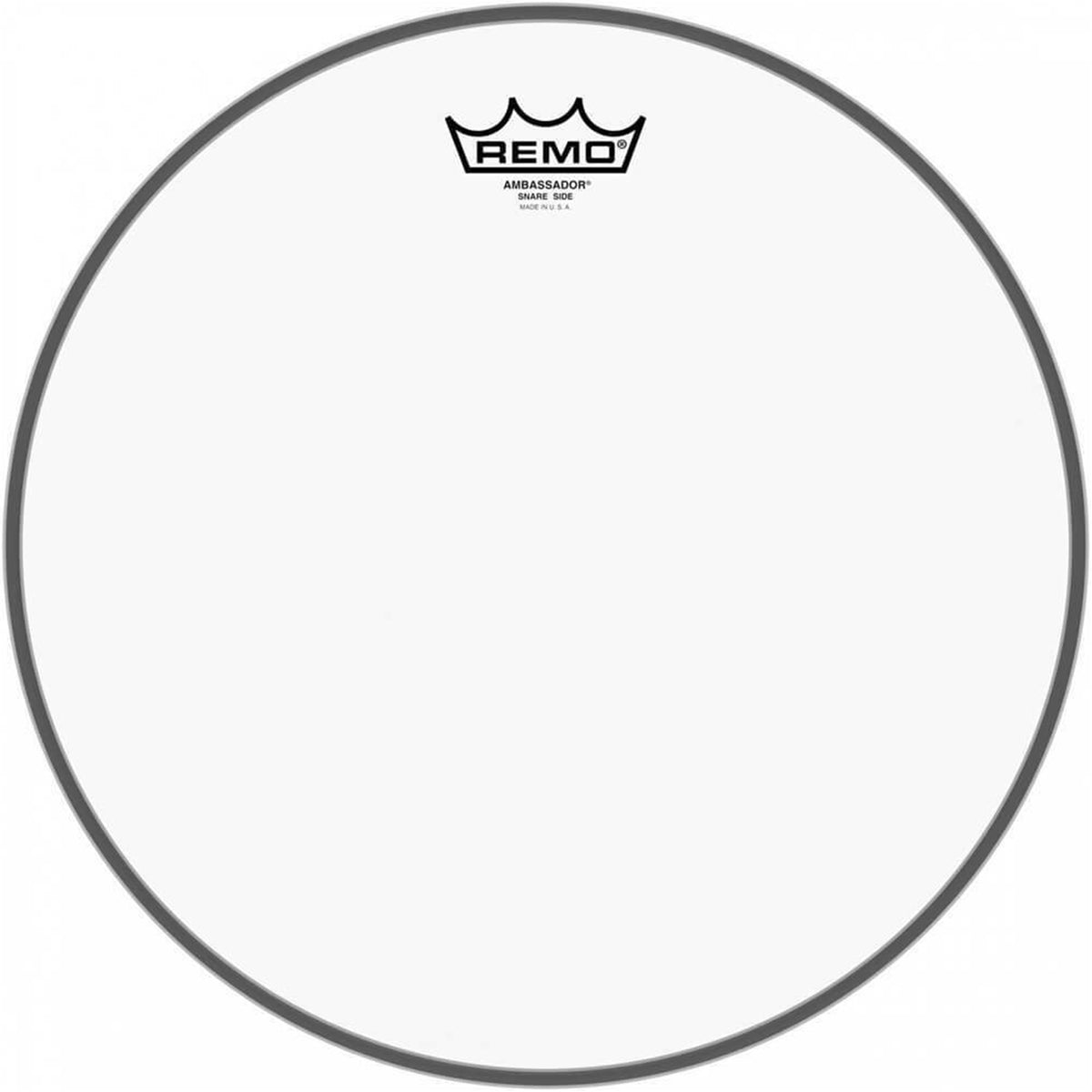REMO SA0313TD 13" Ambassador Clear Marching Snare Side Head No Collar
