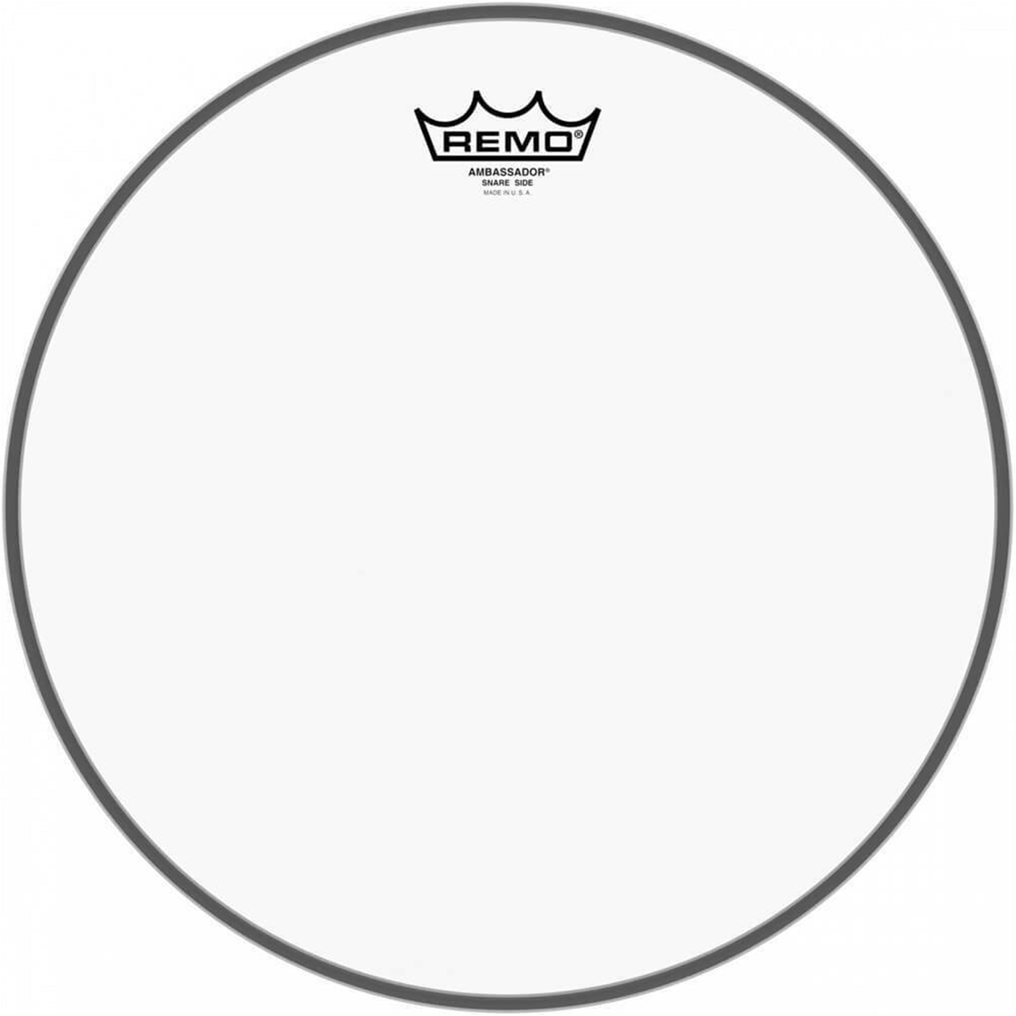 REMO SA0313TD 13" Ambassador Clear Marching Snare Side Head No Collar