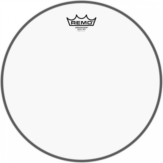 REMO SA0313TD 13" Ambassador Clear Marching Snare Side Head No Collar