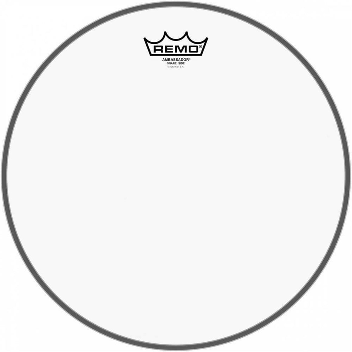 REMO SA0313TD 13" Ambassador Clear Marching Snare Side Head No Collar