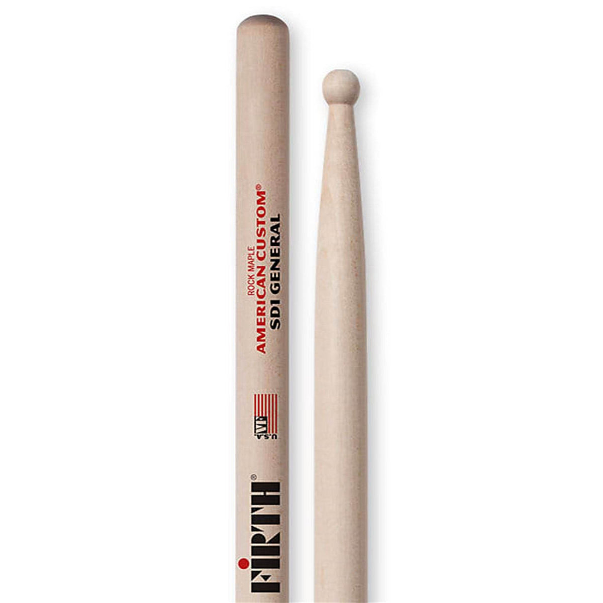 VIC FIRTH SD1 American Custom SD1 General Drumsticks - Ray's Midbell Music